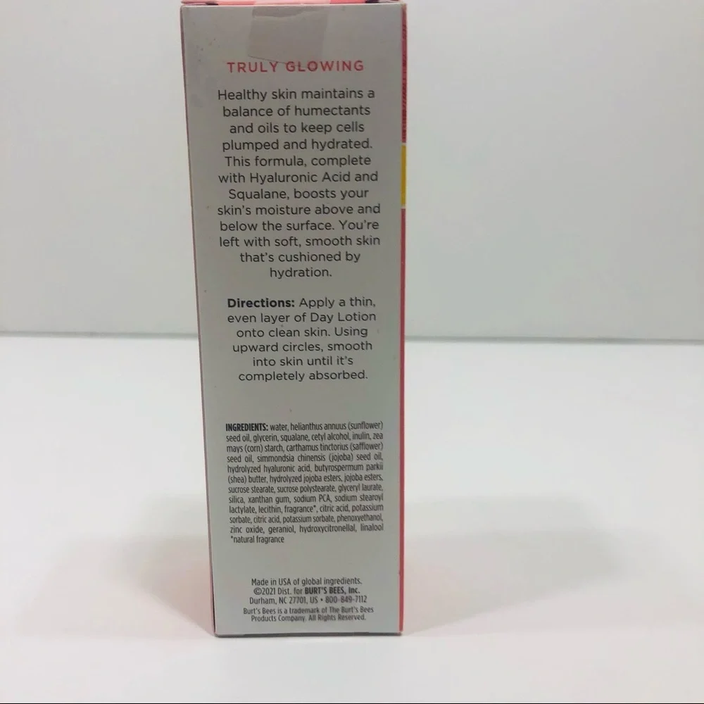 Burts Bees Truly Glowing Day Lotion 1.8 oz